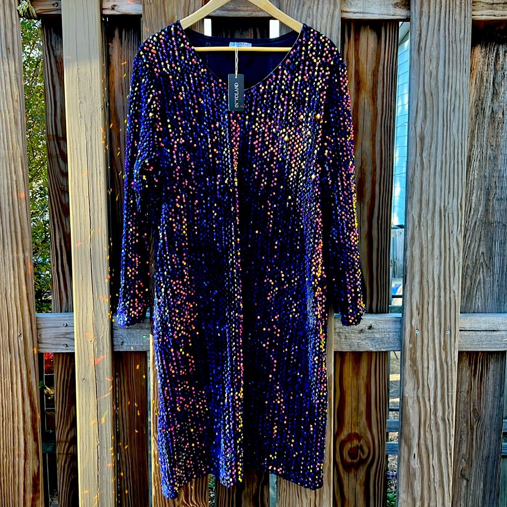 Happy New Year! Sequin Cocktail Dress